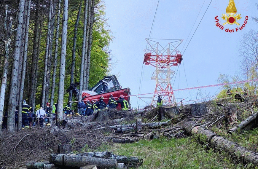 Accidente Teleférico en el Monte Faito: Cuatro Muertos