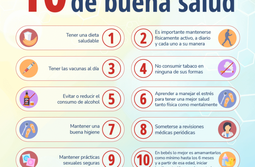 Consejos de salud para una vida más saludable