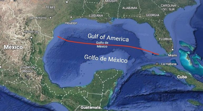 Golfo de América: La nueva legislación de Trump