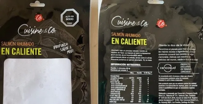 Alerta alimentaria listeria en salmón ahumado Cuisine & Co