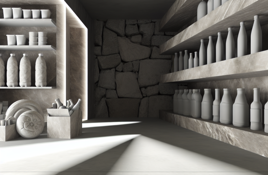 Il Sonno Supermarket: Una Exploración del Diseño en Piedra