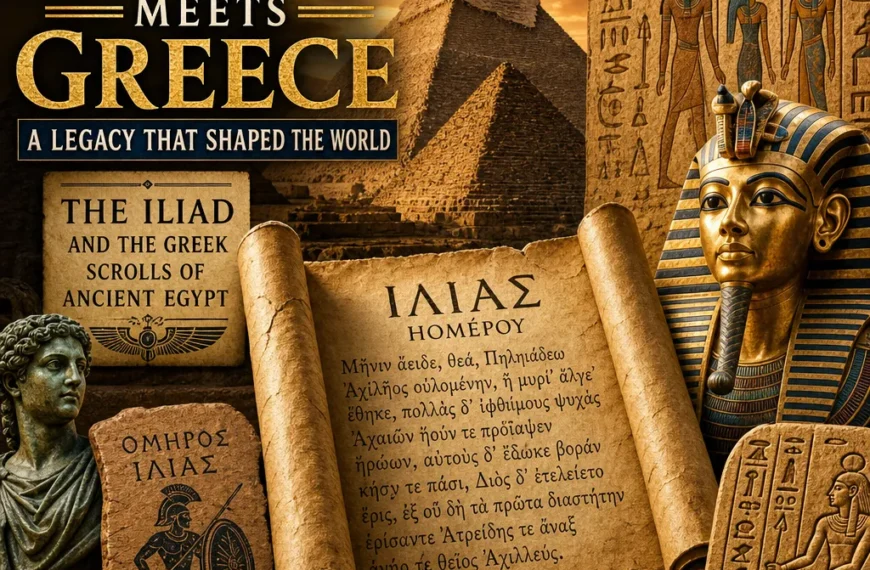 Ilíada en el antiguo Egipto: Un legado entre culturas extraordinarias
