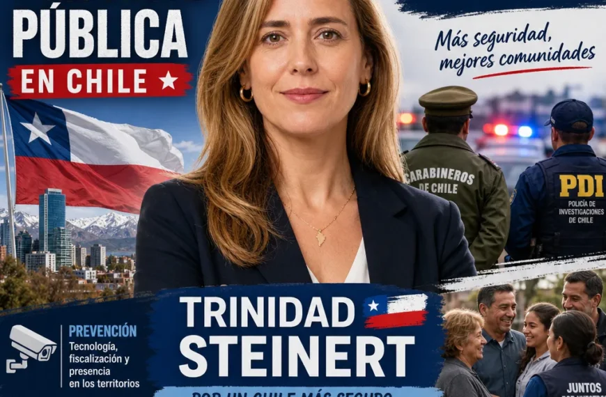 Plan de Seguridad: Cómo Trinidad Steinert Encabeza la Lucha en Chile